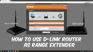 How To Setup Dlink Router As Repeater For Range Extending [upl. by Adnohsek]