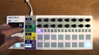 BeatStep Pro Drum sequencer [upl. by Gui]