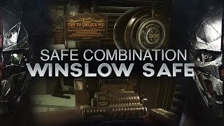 Dishonored 2  Mission 2 Winslow Safe Combination across Addermire station [upl. by Oretna406]