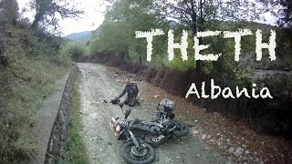 MotorradAbenteuer in Theth Albanien [upl. by Aisauqal]