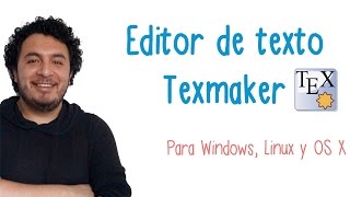 Editor de Texto Texmaker  TIClasscom [upl. by Eiramlatsyrk]