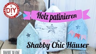 How To I Maritimer Shabby Chic Style I Holz patinieren I Deko Inspirationen Selbstgemacht [upl. by Lynch]