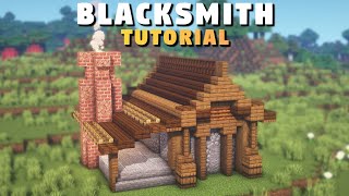 Minecraft EASY Blacksmith Tutorial [upl. by Chemaram]