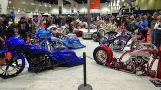 Hardcore Custom Motorcycles at the 32nd Annual Donnie Smith Bike Show [upl. by Llenrub]