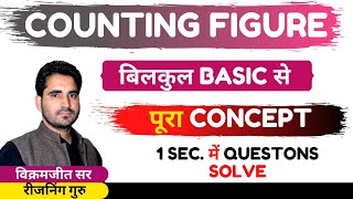 COMPLETE COUNTING FIGURES  BEST EXPLANATIONS  RG VIKRAMJEET SIR  SSC CGL CHSL [upl. by Aneerak]