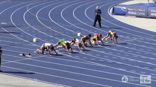 U13 Boys 100m  Final 1  Asics Australian Little Athletics Championships [upl. by Felix651]