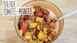 Salade de tomates à la mangue [upl. by Kenyon]