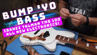 Ibanez Talman TMB 100 Electronics Upgrades [upl. by Inalej]