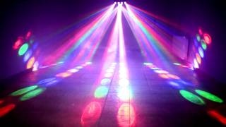 MUSICEXPRESS LIGHT4ME 4 DISCO Efekt LED RGBWA mocny solidny [upl. by Aisek]