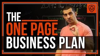 How to Write a One Page Business Plan [upl. by Alokin]