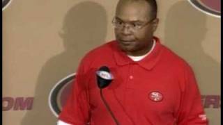 Mike Singletary Post Game after Seahawks [upl. by Notna628]