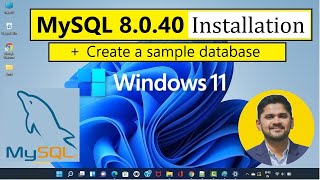 How to install MySQL 8040 Server and Workbench latest version on Windows 11 [upl. by Atnamas]