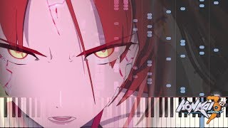 ｢Nightglow｣  Honkai Impact 3 OST Piano ArrangementCover Sheet Music [upl. by Chatterjee]