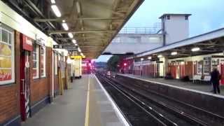 35028 Clan Line on End of Steam 2012 Special at Woking at speed [upl. by Ynnej]