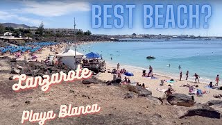 Playa Blanca Promenade Walk [upl. by Tekcirk147]