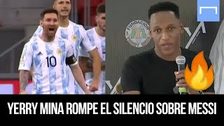 Yerry Mina rompe el silencio sobre Messi  POLÉMICA [upl. by Singh]