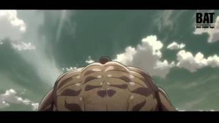 Attack on titan Eren vs The Armored Titan full fight [upl. by Blain]