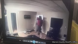 Video shows Kentucky homeowner shoot at intruders [upl. by Aldarcy240]