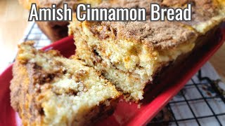 Amish Cinnamon Bread Recipe [upl. by Ahsotan688]