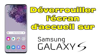 Comment déverrouiller lécran daccueil Samsung [upl. by Tahp]