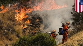 Kebakaran terbesar dalam sejarah di Los Angeles  TomoNews [upl. by Hoyt563]