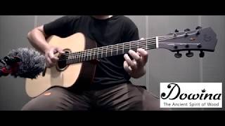 Dowina Guitars Master Series Vintage Series sound comparison test by Jimmy Lin No Talking [upl. by Irmina3]