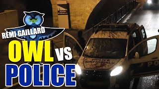 HIBOU Vs POLICE REMI GAILLARD 🦉 [upl. by Cacia394]