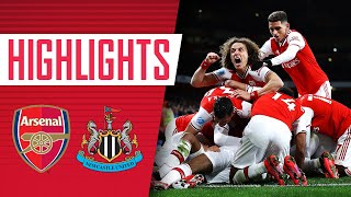 HIGHLIGHTS  Arsenal 40 Newcastle  Premier League  Feb 16 2020 [upl. by Ridley]