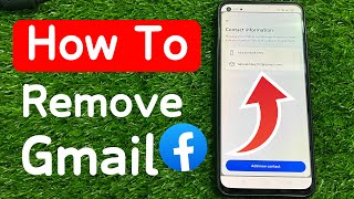 How To Remove Gmail Account From Facebook [upl. by Dez]