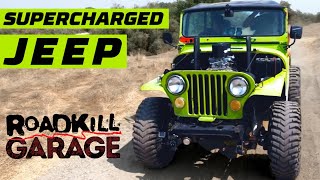 Jeep CJ5Supercharged  Roadkill Garage  MotorTrend [upl. by Horace]