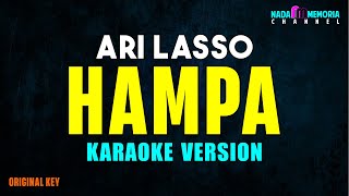 Ari Lasso  Hampa Karaoke Version [upl. by Analli]