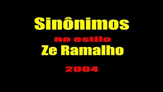 Zé Ramalho  Sinônimos KARAOKE VSTi [upl. by Remliw49]