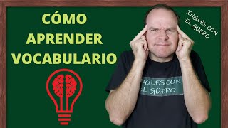 CÓMO APRENDER VOCABULARIO EN INGLÉS [upl. by Oirifrop]