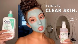 the long awaited skincare routine  my secret to clear skin revealed [upl. by Mandi]