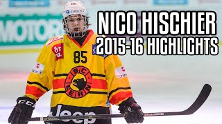 Nico Hischier  201516 Highlights  SC Bern [upl. by Nosreg853]