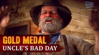 Red Dead Redemption 2  Mission 103  Uncles Bad Day Gold Medal [upl. by Schug688]