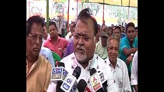 Sandeshkhali BJP unleashing violence in state says Partha [upl. by Ennyletak]