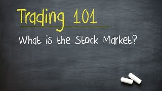 Trading 101 What is the Stock Market [upl. by Marcell]