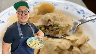 Secret Chinese Dumpling Recipe Revealed  Chef Brian Tsao  Everyday Food [upl. by Annayak]