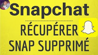 RECUPERER MESSAGE supprimé Snapchat comment retrouver une conversation supprimé sur Snap [upl. by Nuyh]