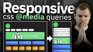 CSS Media Queries Tutorial for Responsive Design [upl. by Althee]