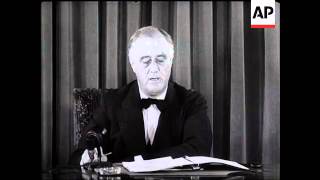 President Roosevelt On quotNeutralityquot [upl. by Sprague]