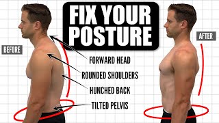 How To FIX Your Posture  10Minute Daily Routine [upl. by Lledniw]