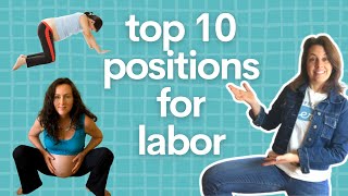 BEST POSITIONS FOR LABOR AND BIRTH [upl. by Aivilo]