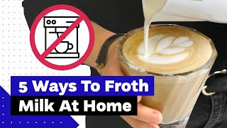 How To Froth Milk At Home Best Milk Frothers Review [upl. by Nossila461]