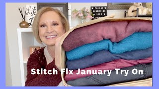 Stitch Fix January Try On [upl. by Neelac668]