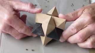 How To  Assemble a Six 6 Piece Wooden Star Puzzle [upl. by Wende]