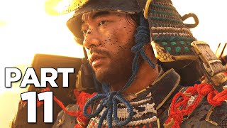 GHOST OF TSUSHIMA Walkthrough Gameplay Part 11  YUNA PS4 PRO [upl. by Annahpos]