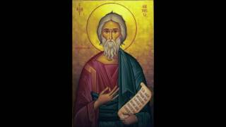 Life of Saint Andrew commemorated November 30th [upl. by Annaej]