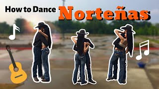 HOW TO DANCE NORTEÑAS step by step [upl. by Cida444]